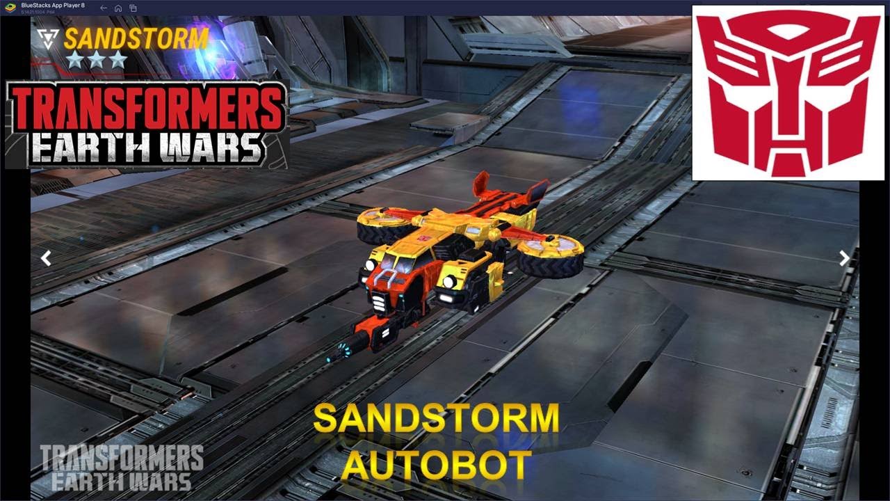 Transformers: Earth Wars - Unlock Autobot SANDSTORM (3 STAR) And ...