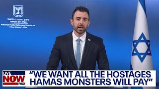 Israel-Hamas war hostages update: Israeli govt. on operations amid airstrikes | LiveNOW from FOX