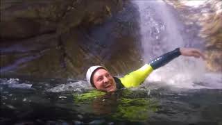 Canyon Cugnasco inferiore - Canyoning pro in Ticino - purelements®