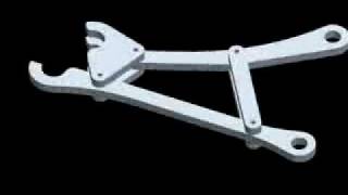 Self-Locking Latch Mechanism