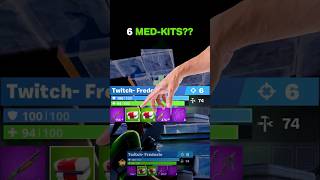 Why do Fortnite Pro's Carry 6 Med-kits???