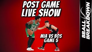 Heat vs Celtics Game 5 NBA ECF Post Game LIVE Show