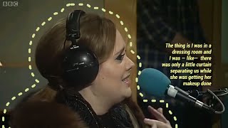 adele talking fast— [ with subtitles ] "that audio"