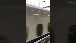 加速と最後尾【東海道新幹線こだま741号 名古屋行】N700A 17:05小田原駅発車