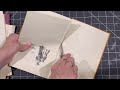 how to start an altered book preparing your pages using an old book