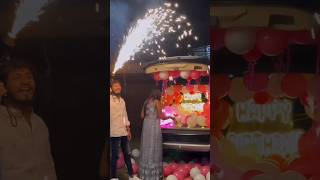 Rutu birthday celebration ❤️🎂🎇 || sunny jadhav rutuja jadhav || birthday || #viral#trending #shorts