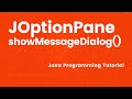 Java GUI Tutorial - Output result on Dialog Box using JOptionPane.showMessageDialog() method