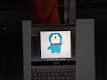 Drawing Doreamon using python #doraemon #python #shorts #drawing #coding #tech #turtle #programming