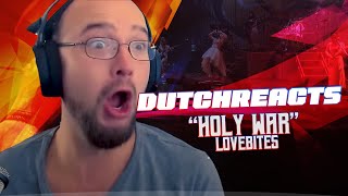 DutchReacts | Lovebites -  Holy War Reaction