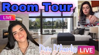 Dixie D’Amelio Room Tour | Instagram Live