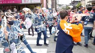 佐原の大祭　秋祭り　2022　中日　上新町　下宿　合同踊り