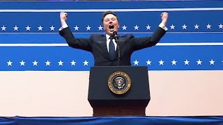 Elon Musk full speech on Inauguration Day