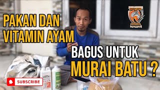 REFERENSI PAKAN, VITAMIN & DESINFEKTAN UNTUK MURAI BATU, TERBUKTI JOSS.!