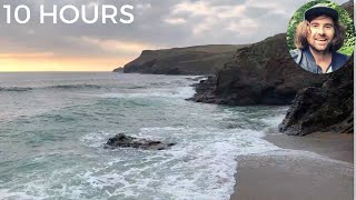 White Noise Ocean Sounds for Relaxing, Sleep, Meditation, Mindfulness | Crashing Waves on the Sand