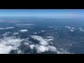 aerial view of hong kong from a plane 鳥瞰香港 4k