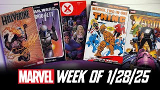 New MARVEL Trades 1/28/25 | HELLVERINE, JANGO FETT, MARVEL TWO-IN-ONE EPIC COLLECTION