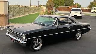 Sold  1967 Nova 327. CALL 9168567931 or VICTORYLAPCLASSICS.NET