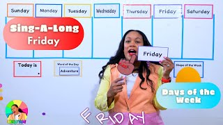 Today is Friday Song - Circle Time with Ms. Monica - Days of the Week Sing-Along