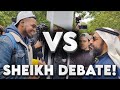 Ali Dawah's Sheikh RUNS From GodLogic!! | Is Jesus A Muslim? [ Speakers Corner ]