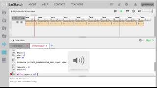While Loops in EarkSketch - Python MC
