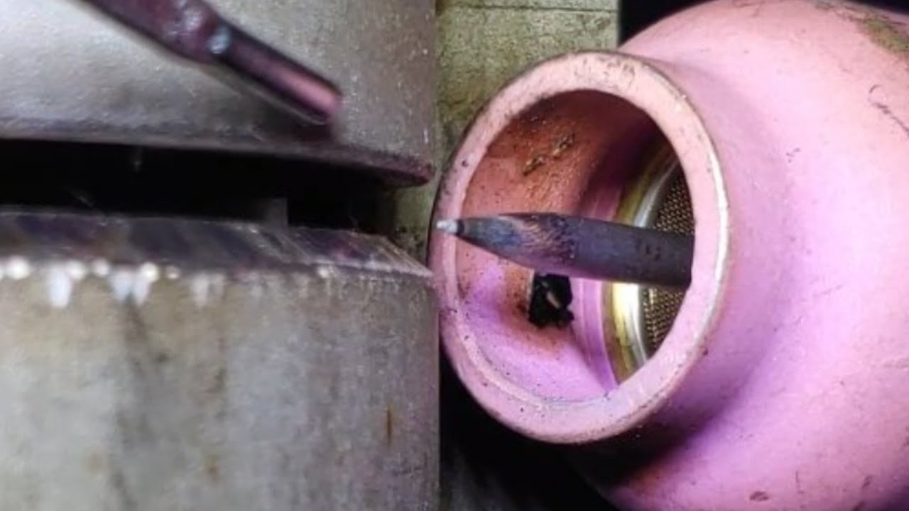 One-sided beveling is sufficient for perfect penetration TIG welding ! Brilliant idea!