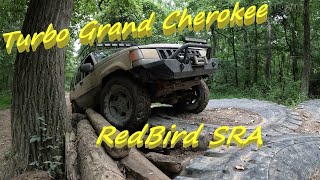 Hitting RedBird SRA In The NotSoGrand Cherokee - Turbo Jeep ZJ Offroad - Southern Indiana