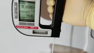 Anton Paar DMA 35 Density Meter Demonstration