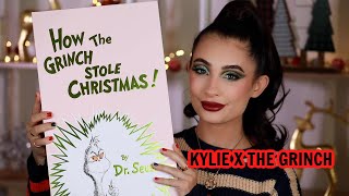 TRYING OUT KYLIE COSMETICS X THE GRINCH