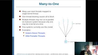 CMPE322 (Operating Systems): Ch4, Part 3 - Multithreading Models