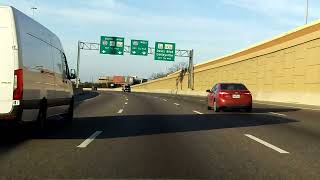 Airport Freeway (TX 183 from DFW Airport to Interstate 820) westbound