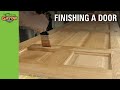 How-to Stain and Paint Unfinished Doors