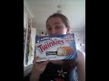 Trying twinkies for the first time ever