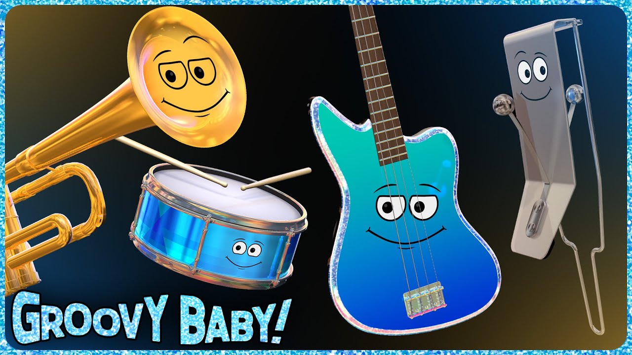 Funk Extended Baby Sensory Music Video Colorful Animated