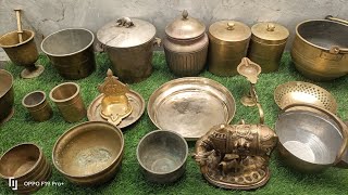 |1️⃣8️⃣2️⃣| very old antique brass bronze and copper items for sale🏷️ All over india free shipping📦🚚