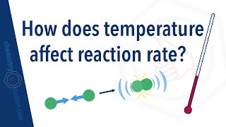 How does temperature affect reaction rate?