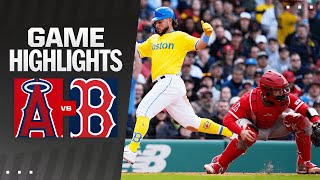 Red Sox vs. Angels Game Highlights (4/13/24) | MLB Highlights