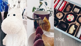 ౨ৎ vlog おうちでの暮らしvlog🏠 | 少しだけ贅沢な朝食 | 百貨店チョコレートHAUL🍫 | 2月のふたりぐらし
