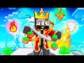 Playing as an ELEMENTAL KING in Minecraft! (Hindi)