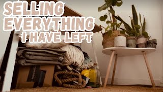 SELLING EVERYTHING I OWN | The Pursuit of Having Less | I GOT RID of IT ALL - EXTREME MINIMALISM