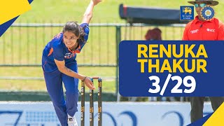Renuka Thakur took 3 wickets - India Women tour of Sri Lanka 2022 - 1st ODI