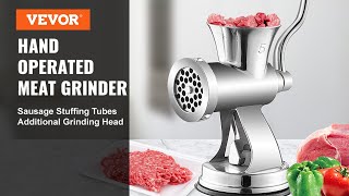 VEVOR Meat Grinder Manual 304 Stainless Steel Hand Operated Meat Grinder