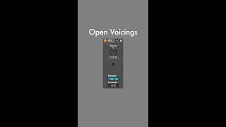 Open Voicings with Arpeggiator \u0026 Pitch