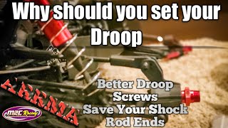 RC Setting Your Droop, Better Arrma Kraton Droop Screws, stop breaking Shock Rod Ends!