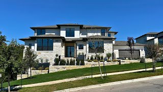 Would You Live In This MODERN Hilltop Mansion? | The Grantley II by Drees Custom in Travisso