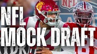 2024 NFL Mock Draft (With Trades) | Will the Bears Stick with Justin Fields or Draft Caleb Williams?