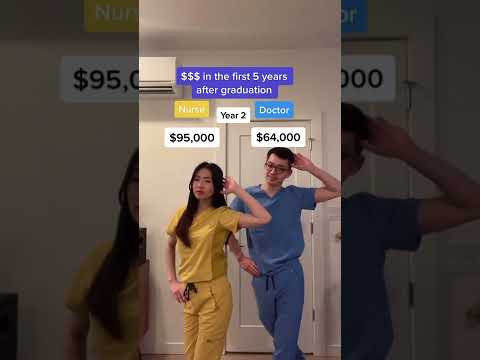 DOCTOR vs. NURSE: MORE THAN 5 YEARS #shorts