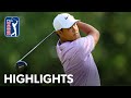 Tom Kim maintains lead with 5-under 65 | Round 2 highlights | Travelers | 2024