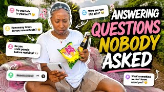 I Should NOT Be Answering These Questions… 😭