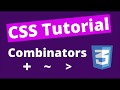 CSS Combinators - What is a combinator & how to apply it to selectors?