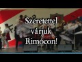 szeretettel várjuk rimócon